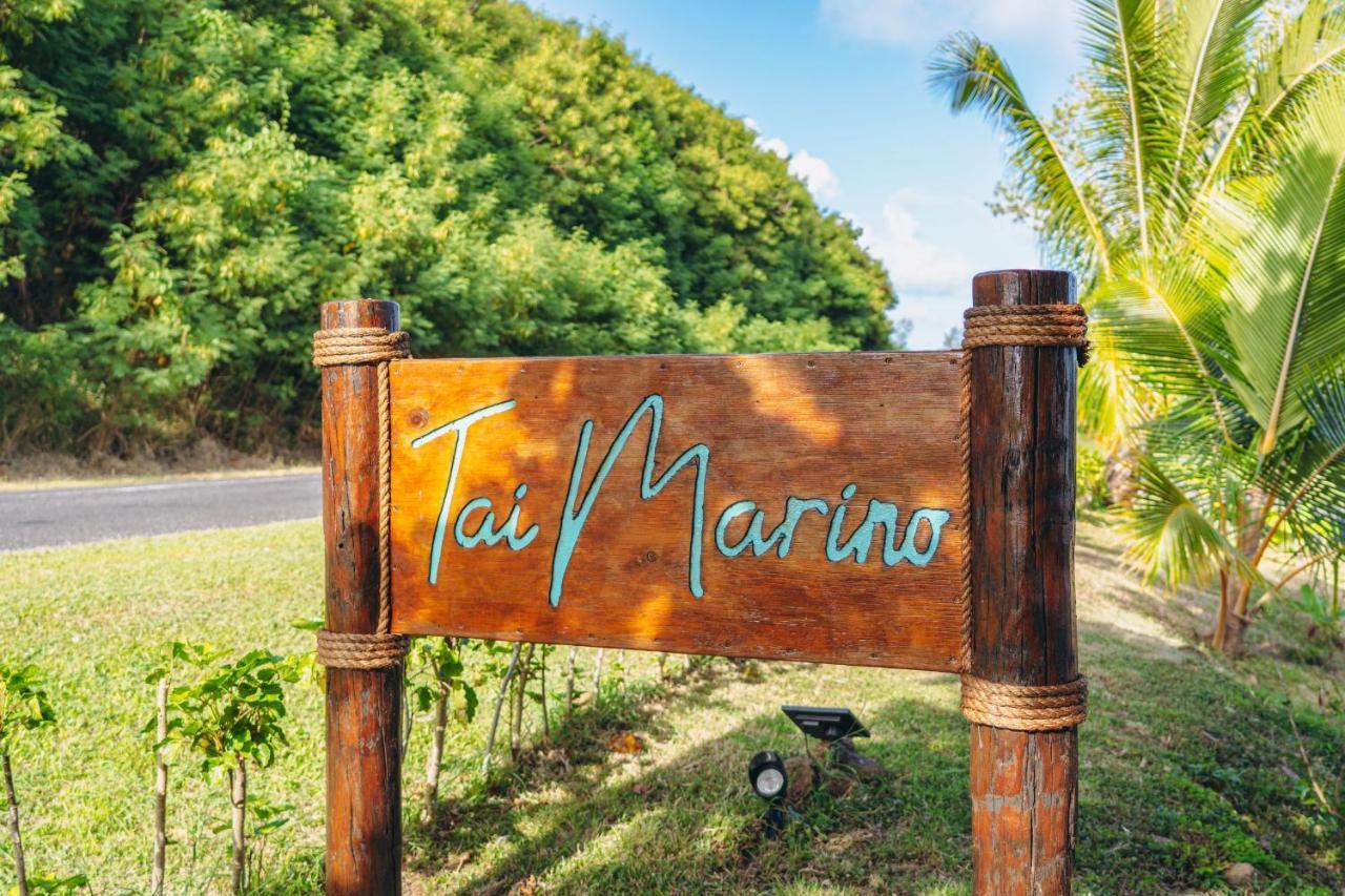 Tai Marino - Beach Bungalows Amuri Eksteriør bilde